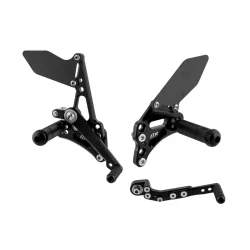 ESTRIBERAS MULTIREGULABLES - SUZUKI GSXR600 2011-2016 NEGRO