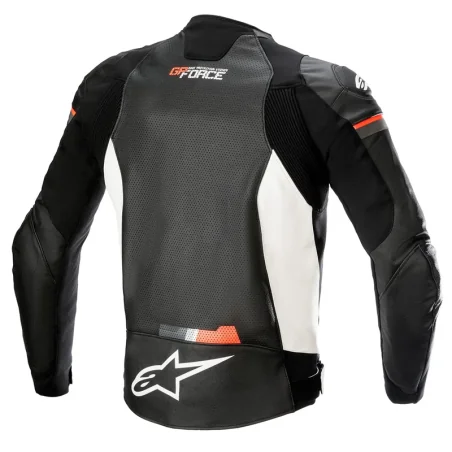 CHAQUETA ALPINESTARS GP FORCE AIRFLOW BLACK / WHITE / RED FLUO