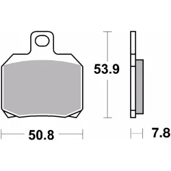 copy of Bremsbeläge BREMBO 07SU32SP