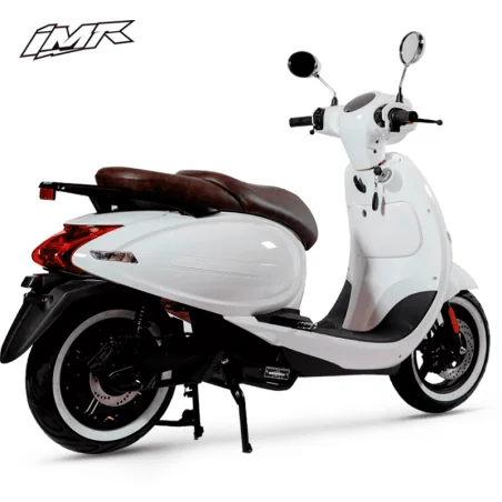 SCOOTER ELECTRICO EC6 IMR BLANCO (1 BATERIA)
