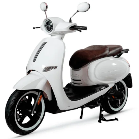 SCOOTER ELECTRICO EC6 IMR BLANCO (1 BATERIA)