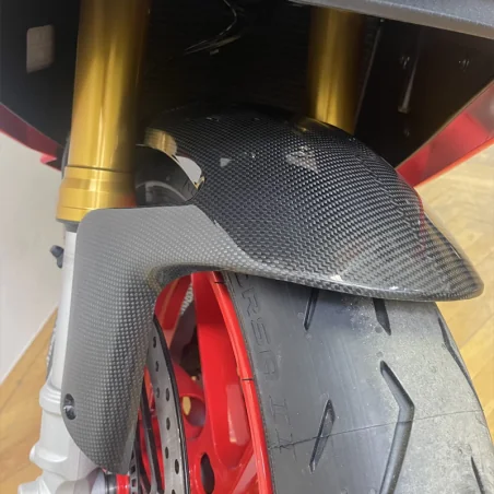CARBON 2 RACE Guardabarros delantero de fibra de carbono APRILIA RS660