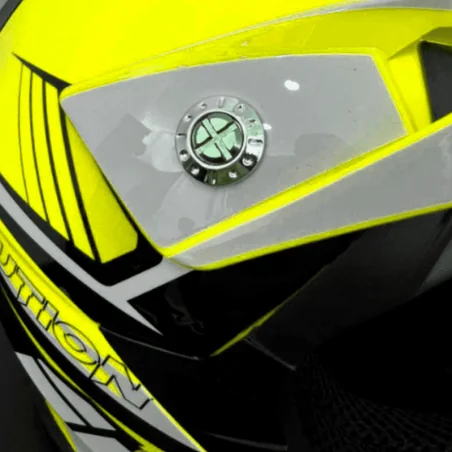 CASCO NIÑO IMR MX AMARILLO FLUOR GAMA EVOLUTION