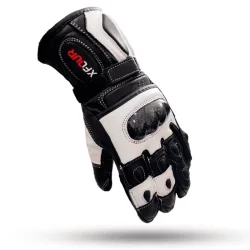 GUANTES ASFALTO NIÑO BLANCO/NEGRO