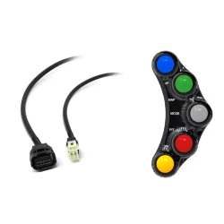 Piña Izquierda Racing 5 botones Jetprime YAMAHA YZF-R1 / M 2020-2022 REF PLSR 033