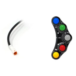 copy of MANDOS JETPRIME TITANIUM TWIST GRIP APRILIA DORSODURO 900 2017-2018