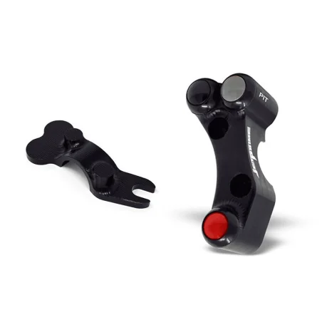 Piña Izquierda Racing 3 botones JETPRIME Suzuki GSX-R1000 2009-2016 Con Abrazadera BRSX