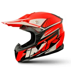 CASCO NIÑO IMR MX ROJO GAMA EVOLUTION