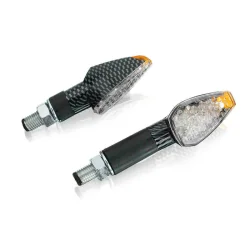 Puig 4494 Intermitentes led homologado modelo Peak brazo largo carbono 2