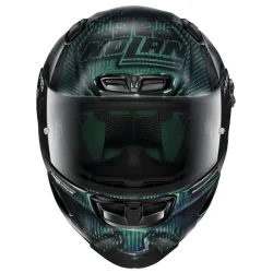 CASCO X-LITE X-803 RS ULTRA CARBON REPLICA CASEY STONER SUPERHERO CARBON NUANCE GREEN / RED 2
