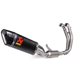 AKRAPOVIC ESCAPE COMPLETO DE CARBONO APRILIA RS 660 2021-2022 NO HONOLOGADO