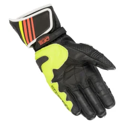 copy of DAINESE VOLLES METALLHANDSCHUHE 6 SCHWARZ / WEISS / LAVA-ROT 2