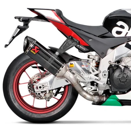Optionale Schalldämpferhalterung Aprilia Tuono 1000 2017-2023