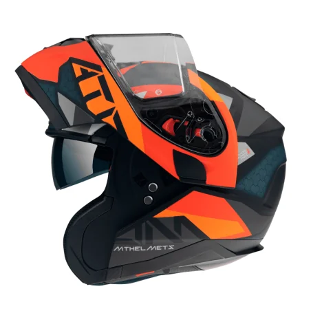 HELMET MT FU401 SV ATOM SV W17 A4 MATT ORANGE