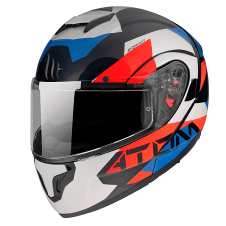 HELMET MT FU401SV ATOM SV W17 A7 GLOSS PEARL BLUE