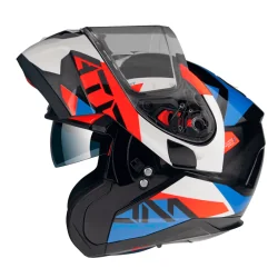 HELMET MT FU401SV ATOM SV W17 A7 GLOSS PEARL BLUE 2