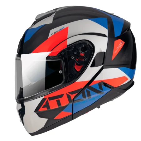 HELMET MT FU401SV ATOM SV W17 A7 GLOSS PEARL BLUE