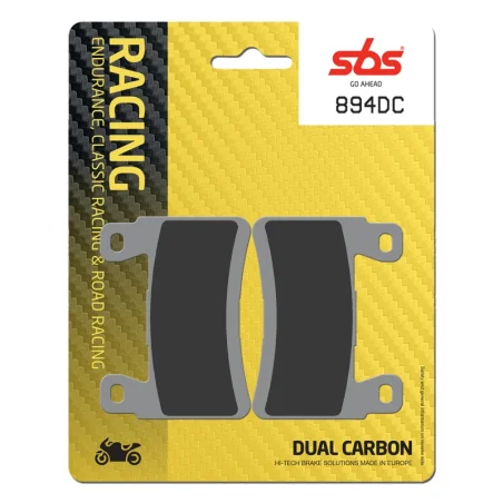 Pastillas de freno SBS P894-DC DUAL CARBON REF P894-DC