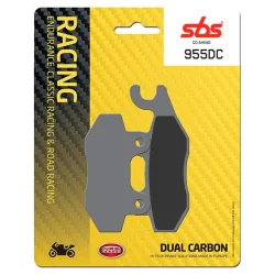 Pastillas de freno SBS P955-DC DUAL CARBON REF P955-DC