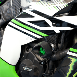 EVOTECH TOPES ANTICAIDA ANTI SHOCK para KAWASAKI ZX-10R 2016-2022 REF: DEFA-013 2