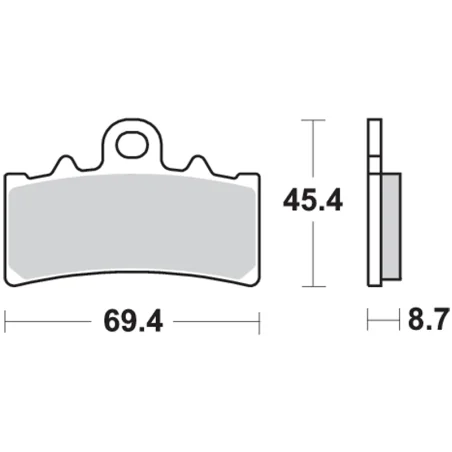copy of Bremsbeläge SBS P566-DC DUAL CARBON