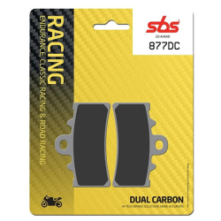 Pastilla de freno SBS 877-DC DUAL CARBON ref 877-DC