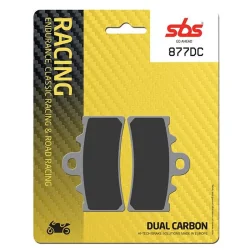 Pastilla de freno SBS 877-DC DUAL CARBON ref 877-DC