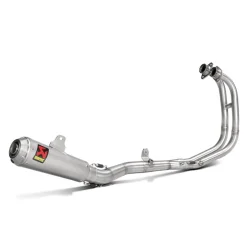 ESCAPE COMPLETO AKRAPOVIC ACERO IMOXIDABLE YAMAHA R3 2015-2020 NO HONOLOGADO REF S-Y2R1-CUBSS