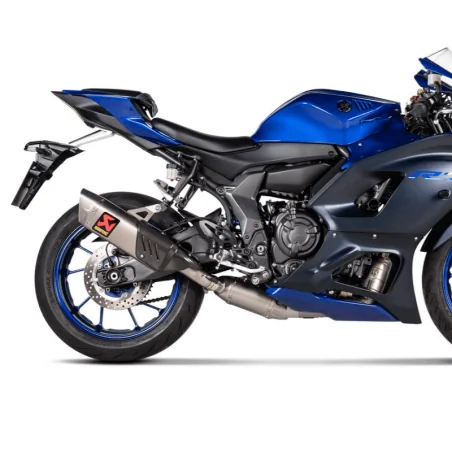 ESCAPE COMPLETO AKRAPOVIC TITANIUM RACING YAMAHA R7 2021-2023 HOMOLOGADO REF: S-Y7R11-HAPT