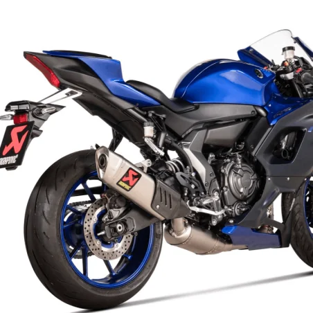 ESCAPE COMPLETO AKRAPOVIC TITANIUM RACING YAMAHA R7 2021-2023 HOMOLOGADO REF: S-Y7R11-HAPT