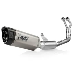 ESCAPE COMPLETO MIVV SR-1 TITANIO YAMAHA R7 2022-2023 HOMOLOGADO REF: Y.071.LR1T