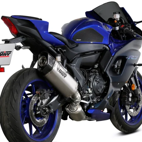 ESCAPE COMPLETO MIVV SR-1 TITANIO YAMAHA R7 2022-2023 HOMOLOGADO REF: Y.071.LR1T