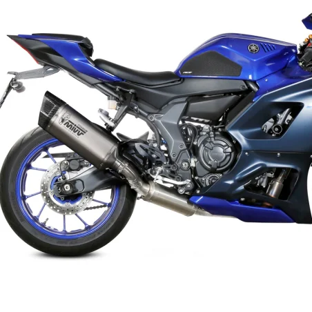 ESCAPE COMPLETO MIVV SR-1 TITANIO YAMAHA R7 2022-2023 HOMOLOGADO REF: Y.071.LR1T