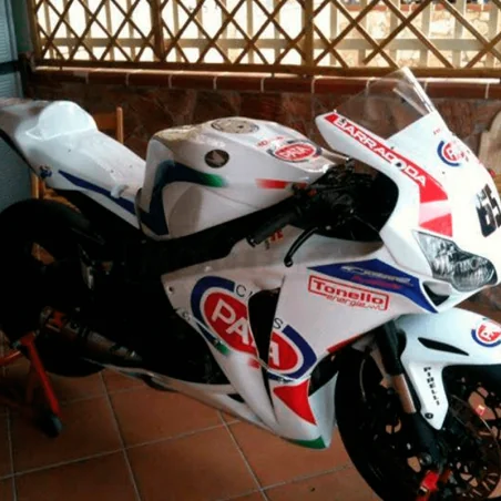 Für HONDA CBR1000RR FIREBLADE 2008-2011 Scheinwerferaufkleber im WSBK-Stil