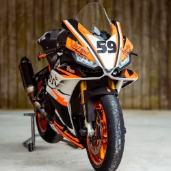 WSBK Style Scheinwerferaufkleber Aprilia RSV4 2021- 2