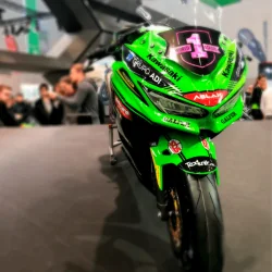 WSBK Kawasaki 400 Ninja SSP300 Style Scheinwerfer-Aufkleber 2