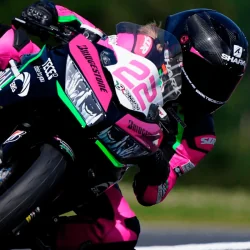 Kawasaki Ninja ZX4-R Scheinwerferaufkleber im WSBK-Stil 2