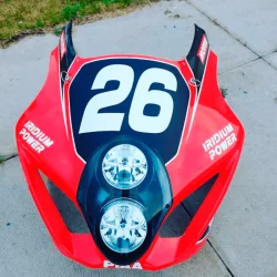 Suzuki GSX-R Endurance WSBK Style Scheinwerfer-Aufkleber 2
