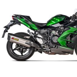 SILENCIADOR DE TITANIO HOMOLOGADO AKRAPOVIC KAWASAKI NINJA H2 SX 2021-2023 2