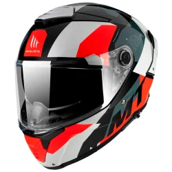 CASCO MT HELMETS THUNDER 4 SV FADE WHITE