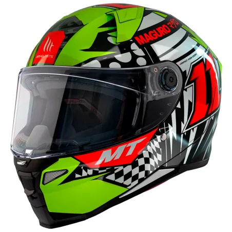 CASCO MT HELMETS REVENGE 2 SERGIO GARCÍA PEARL FLUOR YELLOW