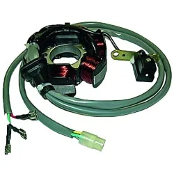 Stator Kokusan 6 Polos 12V 90W (Motor Piaggio 50 2T)