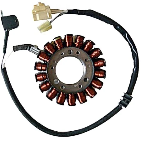 Stator Mitsubishi Trifase 18 Polos con pick-up 2 cables (Mot. Yamaha 500 4T I)