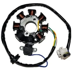 Stator SGR 8 polos (motores chinos GY6) Scooters 50cc 4T