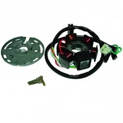 Stator Kokusan 6 Polos 12V 85W (Motor Derbi sin arranque eléctrico)