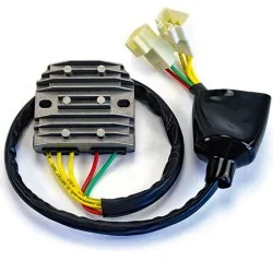 Regulador Honda VT Shadow 12V/50A - Tipo mosfe - Trifase - 5 cables - 2 conectores