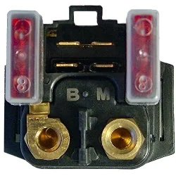 Rele de Arranque 12V - Con Fusible 10A - 4 Fastons