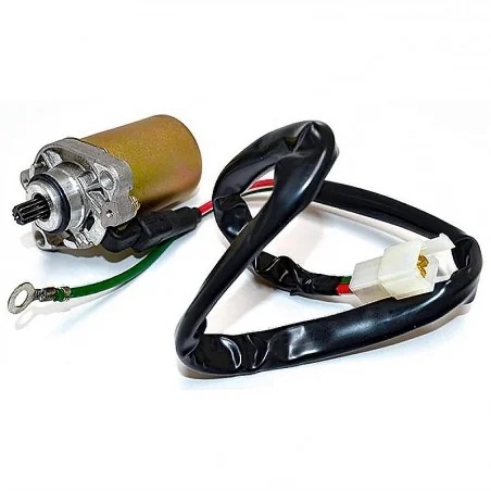 Motor Arranque 12V 0,15KW - 11 Dientes - Rotación izquierda Con cable Peugeot Ludix 50