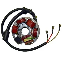 Stator SGR 6 Polos Piaggio Ape FL3 con base