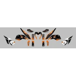 Kit Deco UP Maximize Negro-Naranja KTM Duke 690